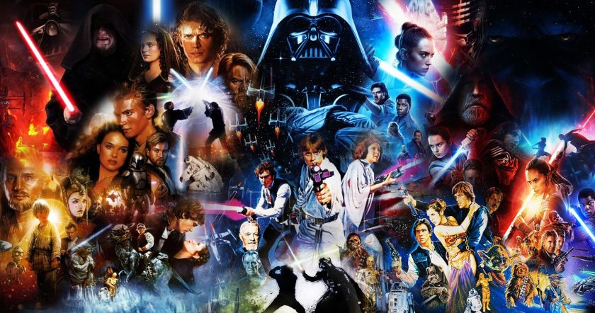 مشاهدة سلسلة أفلام Star Wars على ديزني بلس